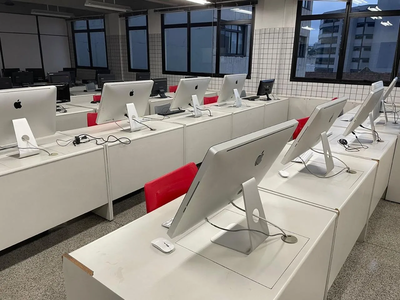 Laboratório de informática das Faculdades Integradas Campos Salles