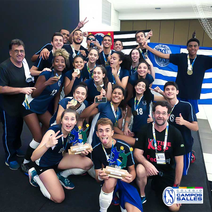 É campeão: Campeonato Brasileiro de Voleibol
